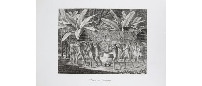 WIED-NEUWIED : Danse des Camacans - Voyage au Brésil, Dans les années 1815, 1816 et 1817, par S. A. S. Maximilien, Prince de Wied-Neuwied.  - Erste Ausgabe - Edition-Originale.com