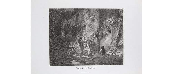 WIED-NEUWIED : Groupe de Camacans - Voyage au Brésil, Dans les années 1815, 1816 et 1817, par S. A. S. Maximilien, Prince de Wied-Neuwied.  - First edition - Edition-Originale.com