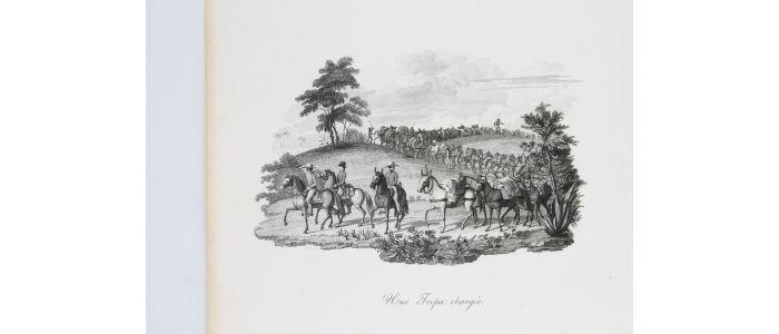 WIED-NEUWIED : Une Tropa chargée / Manière de prendre les Buffles par le Vaqueiro - Voyage au Brésil, Dans les années 1815, 1816 et 1817, par S. A. S. Maximilien, Prince de Wied-Neuwied.  - Edition Originale - Edition-Originale.com