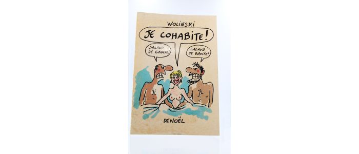 WOLINSKI : Je cohabite - Autographe, Edition Originale - Edition-Originale.com