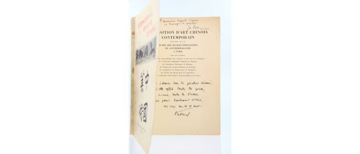 XU BEIHONG : Exposition de la peinture chinoise - Signed book, First edition - Edition-Originale.com