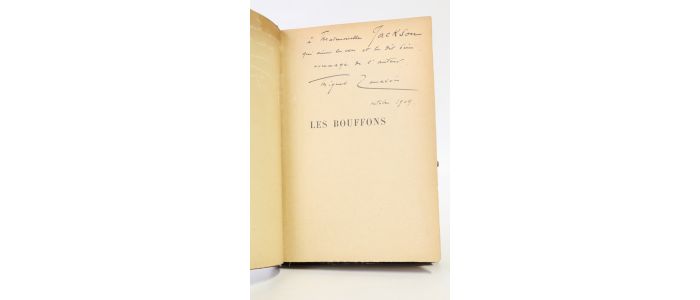 ZAMACOIS : Les bouffons - Autographe, Edition Originale - Edition-Originale.com