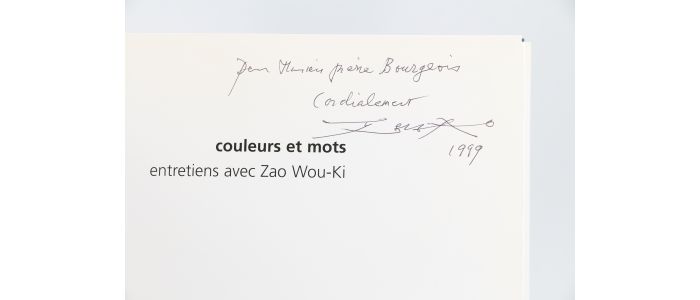 ZAO : Couleurs et mots - Autographe, Edition Originale - Edition-Originale.com