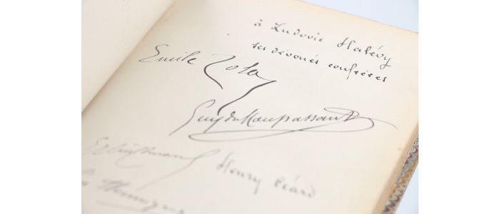 ZOLA : Les Soirées de Médan - Signed book, First edition - Edition-Originale.com