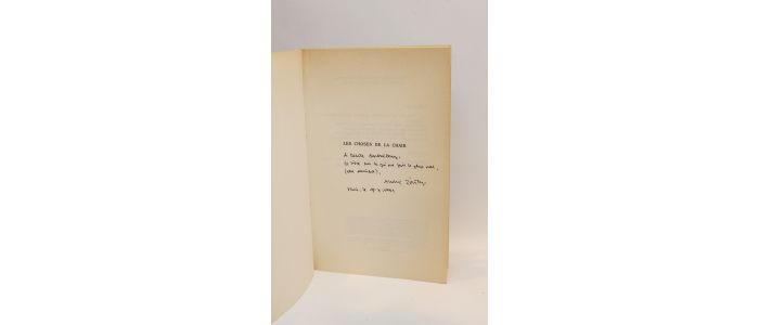 ZULAWSKI : Les choses de la chair - Signed book, First edition - Edition-Originale.com