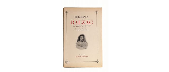ZWEIG : Balzac - Erste Ausgabe - Edition-Originale.com