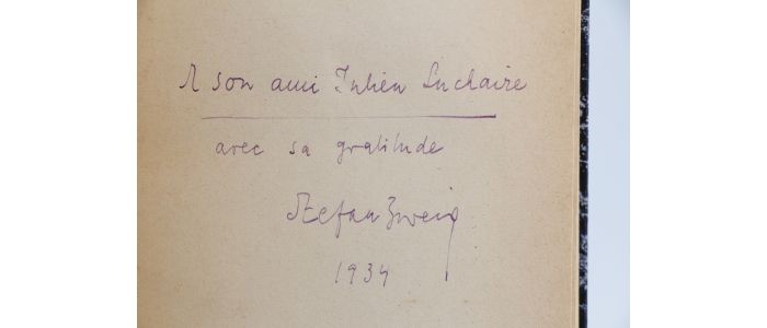 ZWEIG : La guérison par l'esprit - Signed book, First edition - Edition-Originale.com