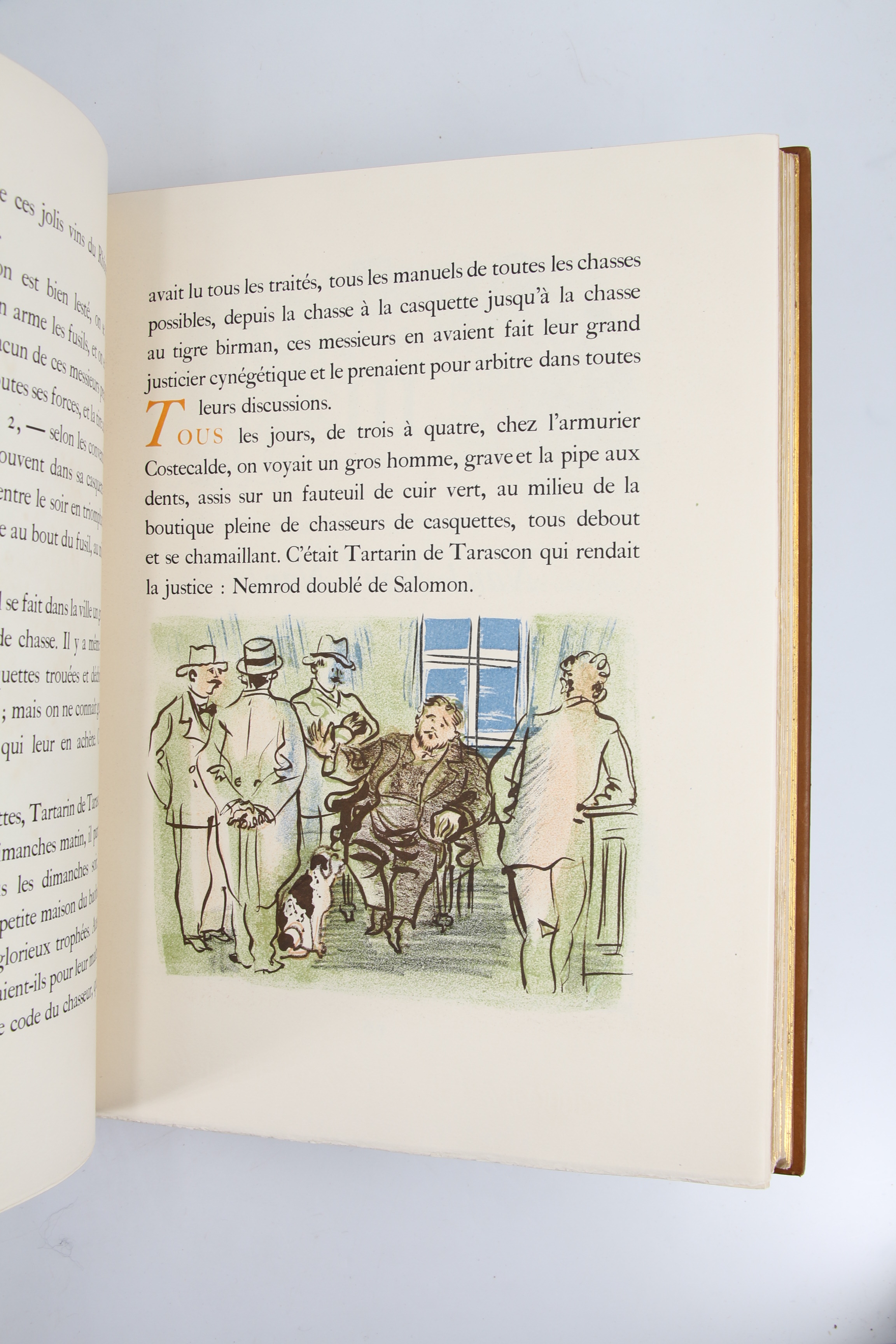 DAUDET : Tartarin de Tarascon - Autograph, First Edition -  Edition-Originale.com