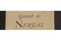 The original editions of Gerard de Nerval