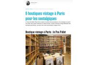 6 boutiques vintage à Paris pour les nostalgiques
