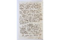 Focus on an autograph letter of Baudelaire to his mother