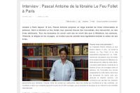 Interview : Pascal Antoine de la librairie Le Feu Follet à Paris