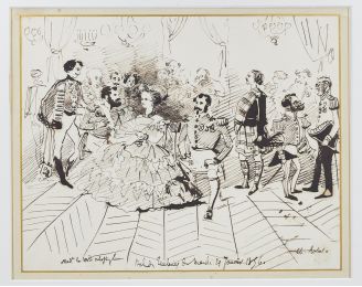 CASTIGLIONE : Madame la Comtesse de Castiglione et Napoléon III ou Le bal aux Tuileries le mardi 29 janvier 1856 - Autographe, Edition Originale - Edition-Originale.com