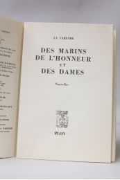 LA VARENDE : Des marins de l'honneur et des dames - First edition - Edition-Originale.com