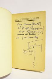 ADAMOV : Théâtre de société (scènes d'actualité) - Signed book, First edition - Edition-Originale.com