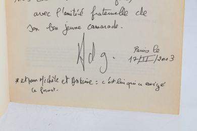 A.D.G. : Le grand sud - Libro autografato, Prima edizione - Edition-Originale.com