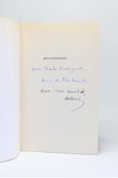 ADONIS & ABU L ALA AL-MA'ARRI : Rets d'éternité - Libro autografato, Prima edizione - Edition-Originale.com