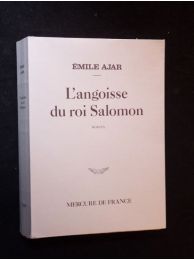 AJAR : L'angoisse du roi Salomon - First edition - Edition-Originale.com