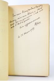 ALAIN : Minerve ou de la sagesse - Libro autografato, Prima edizione - Edition-Originale.com