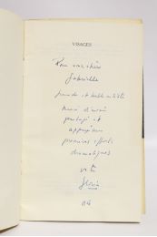 ALCORTA : Visages - Autographe, Edition Originale - Edition-Originale.com