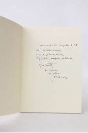 ALECHINSKY : Arrondissements. Randonnées lithographiques sur plans municipaux de la ville de Paris avec, pas à pas, leurs légendes - Signed book, First edition - Edition-Originale.com