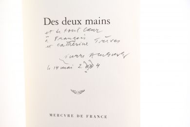 ALECHINSKY : Des deux Mains - Signed book, First edition - Edition-Originale.com