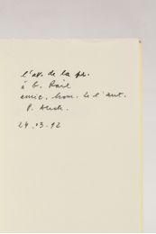 ALECHINSKY : L'avenir de la propriété - Signed book, First edition - Edition-Originale.com