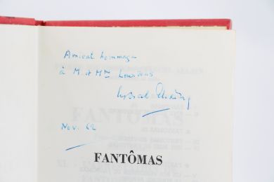 ALLAIN : L'arrestation de Fantômas - Le magistrat cambrioleur - Autographe, Edition Originale - Edition-Originale.com