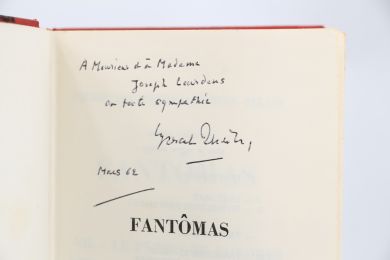 ALLAIN : Le pendu de Londres - La fille de Fantômas - Autographe, Edition Originale - Edition-Originale.com