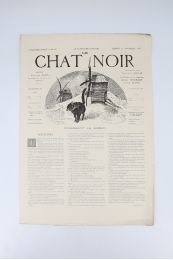 ALLAIS : Le Chat noir N°255 de la cinquième année du samedi 27 novembre 1886 - Prima edizione - Edition-Originale.com