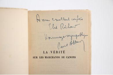 ALLARD : La vérité sur les marchands de canons - Libro autografato, Prima edizione - Edition-Originale.com