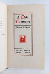 ANDERSON : A new testament - Autographe, Edition Originale - Edition-Originale.com