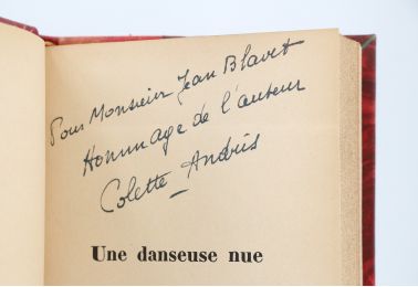 ANDRIS : Une danseuse nue - Libro autografato, Prima edizione - Edition-Originale.com