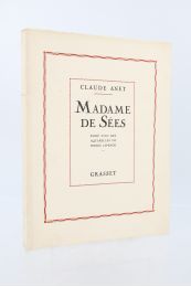 ANET : Madame de Sées - Prima edizione - Edition-Originale.com