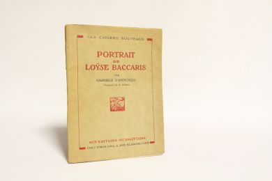 ANNUNZIO : Portrait de Loÿse Baccaris - Edition Originale - Edition-Originale.com