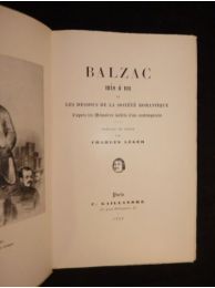 ANONYME : Balzac mis à nu et les dessous de la société romantique d'après les mémoires inédits d'un contemporain.  - Erste Ausgabe - Edition-Originale.com