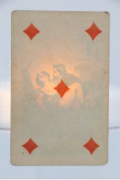 ANONYME : Carte à jouer érotique à secret - Cinq de carreau - First edition - Edition-Originale.com