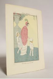 Costumes parisiens. Toilettes de promenade (pl.81, Journal des Dames et des Modes, 1913 n°36) - Erste Ausgabe - Edition-Originale.com