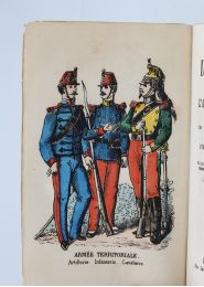 ANONYME : Guide-manuel du soldat de l'armée territoriale contenant les théories les plus utiles à connaître et relatives à l'infanterie, cavalerie, artillerie précédées et suivies de renseignements sur les uniformes, la discipline, les déserteurs, exemptions, lois et règlements militaires - Edition-Originale.com