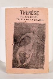 ANONYME : Thérèse qui rit quand elle a de la braise - Erste Ausgabe - Edition-Originale.com