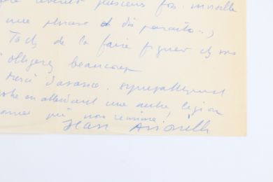 ANOUILH : Lettre autographe signée adressée à Carlo Rim - Signiert, Erste Ausgabe - Edition-Originale.com