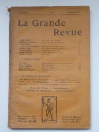 APOLLINAIRE : La Grande Revue N°11 de la vingt-et-unième année - Erste Ausgabe - Edition-Originale.com