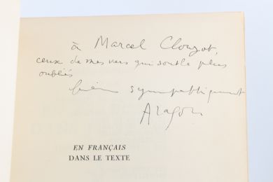 ARAGON : En français dans le Texte - Autographe, Edition Originale - Edition-Originale.com