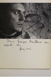 AREAN : Catalogue de l'exposition consacrée à Daniel Argimon à la Galeria Belarte à Barcelone en 1965 - Libro autografato, Prima edizione - Edition-Originale.com