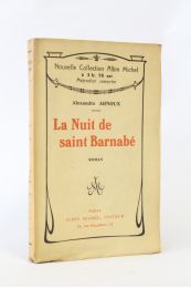 ARNOUX : La nuit de saint Barnabé - First edition - Edition-Originale.com
