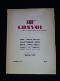 ARTAUD : Centre pitere et potron chier. In IIIme convoi. N°3. Novembre 1946 - Prima edizione - Edition-Originale.com