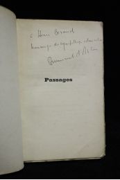 ASTIER : Passages - Signiert, Erste Ausgabe - Edition-Originale.com