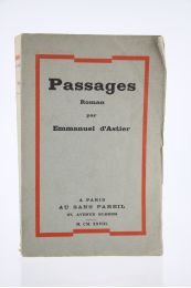 ASTIER : Passages - Edition Originale - Edition-Originale.com