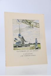 ASTRUC : La Citröen et les sports - L'aviation 10 HP. Torpédo-sports (La Gazette du Bon ton, 1922 n°10) - Prima edizione - Edition-Originale.com