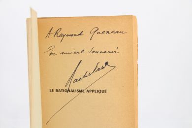 BACHELARD : Le rationalisme appliqué - Autographe, Edition Originale - Edition-Originale.com